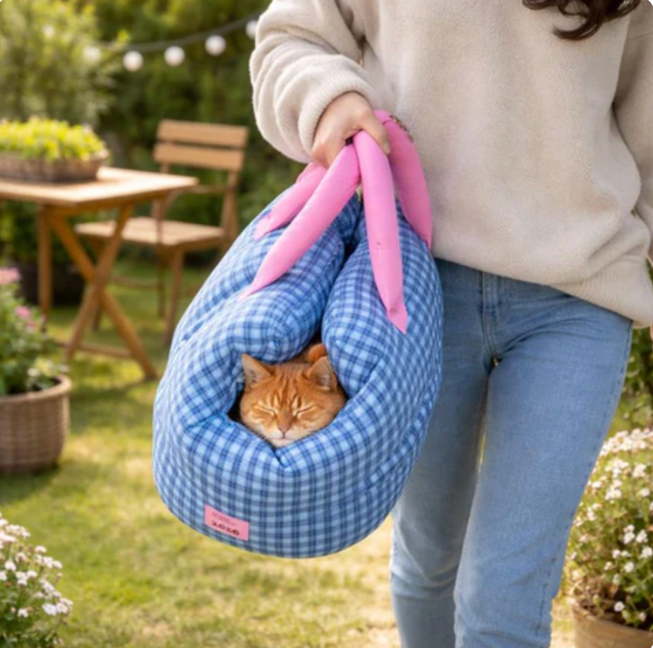 Carrier Bag for Cats & Dogs Stress Travel