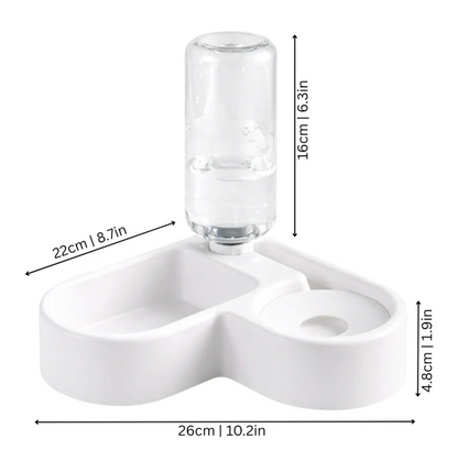 Water Fountain for Cats & Dogs Feed Hydrate