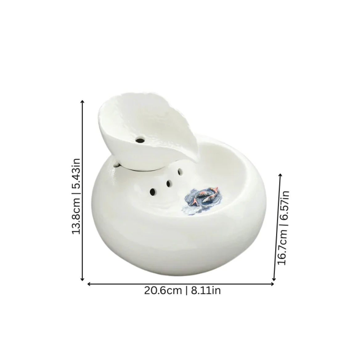 Water Fountain for Cats & Dogs Fresh Pets