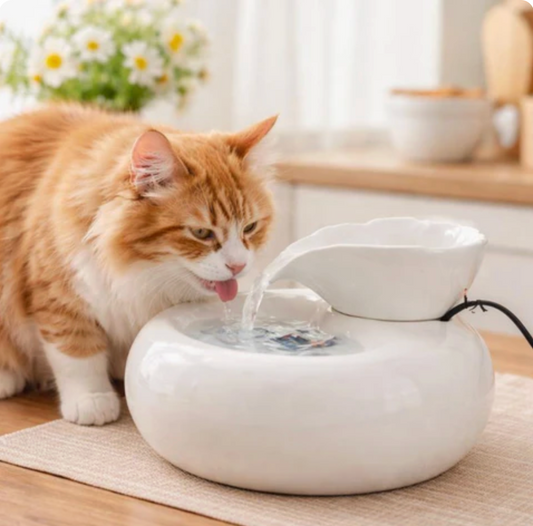 Water Fountain for Cats & Dogs Fresh Pets