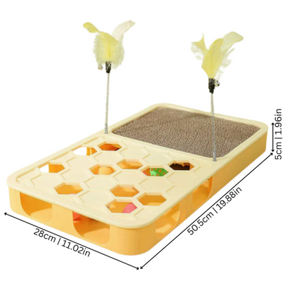 Slow Feeder Bowl for Cats Feeding Time Smart