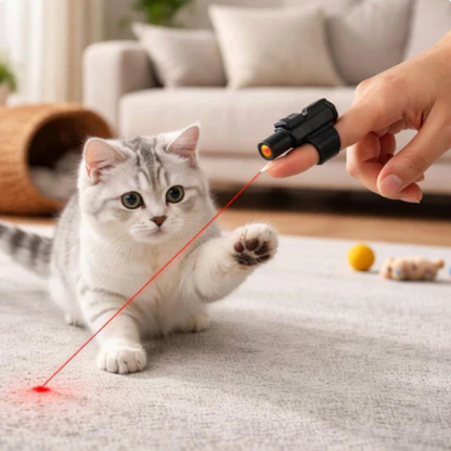 Interactive Wand Teaser for Cats Lazy Hunting Machines