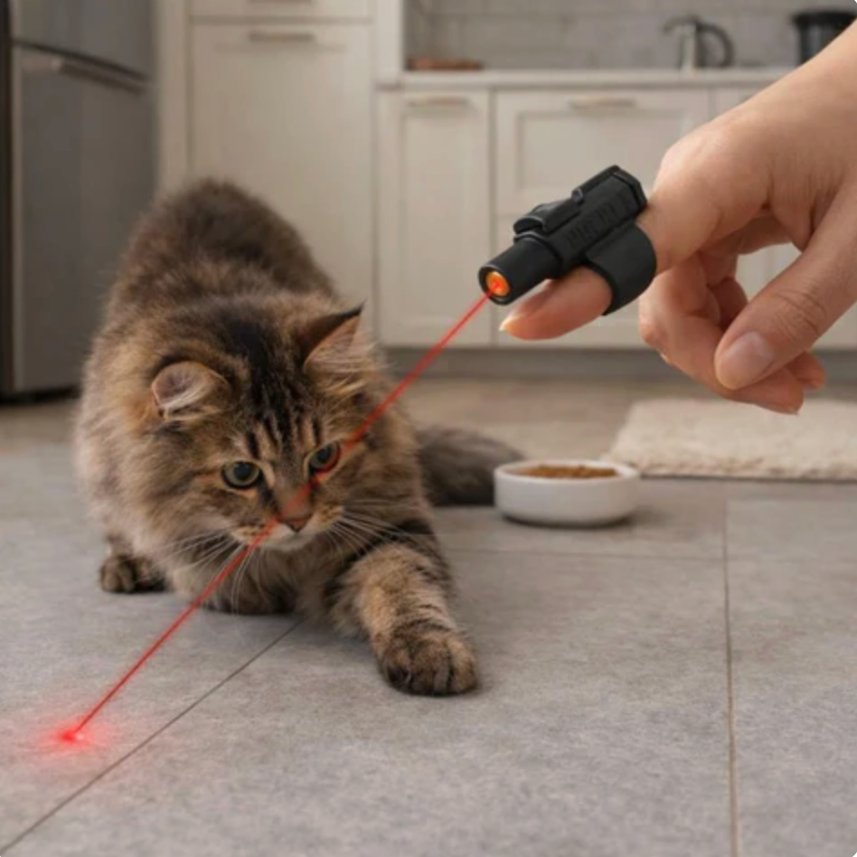 Interactive Wand Teaser for Cats Lazy Hunting Machines