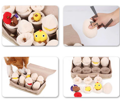 Slow Feeder Bowl for Dogs Hide Treats Boredom