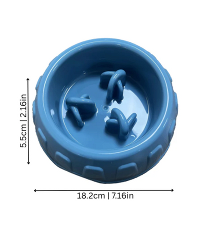 Slow Feeder Bowl for Cats & Dogs Help