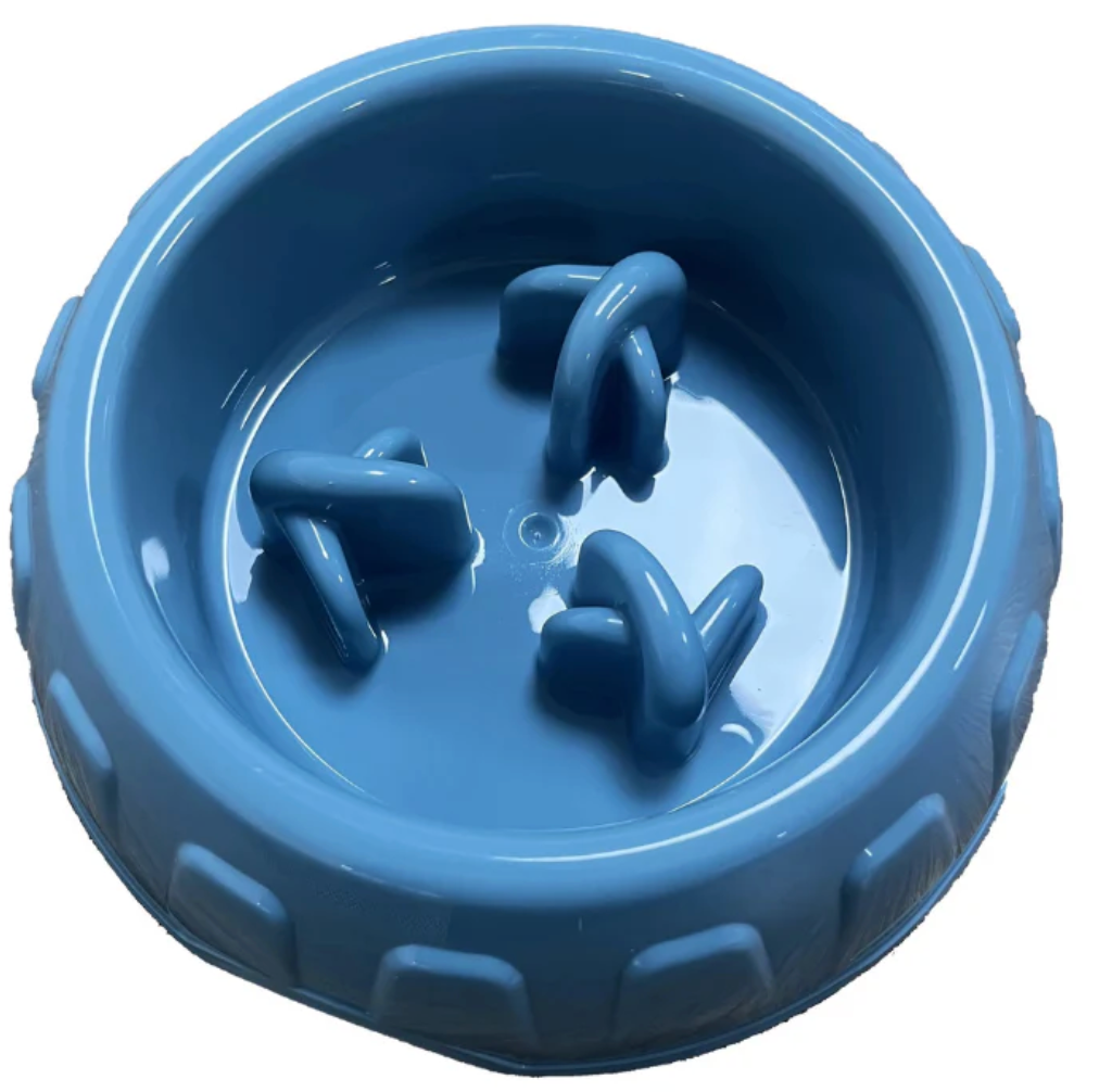 Slow Feeder Bowl for Cats & Dogs Help