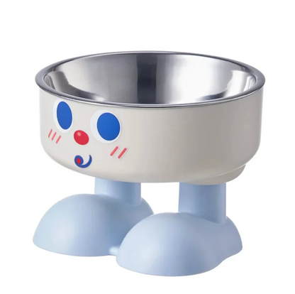 Slow Stainless Steel Feeder Bowl for Cats & Dogs Eating