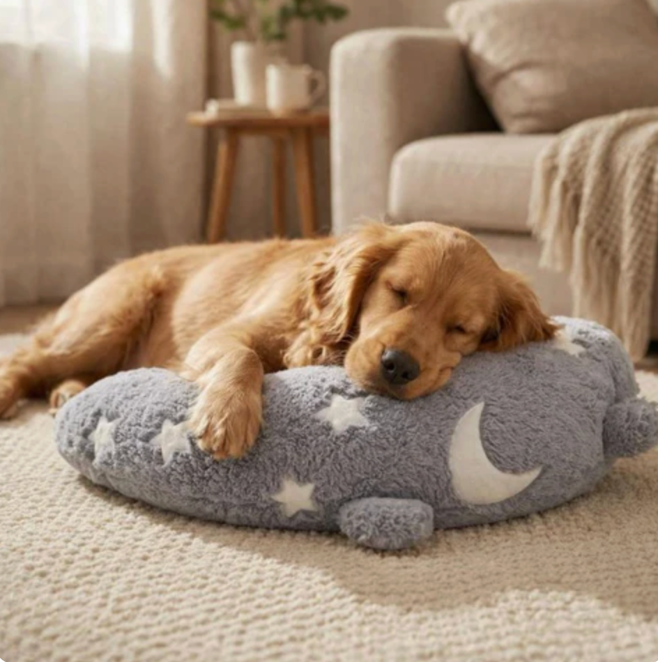 Cozy Plush Bed for Cats & Dogs Because