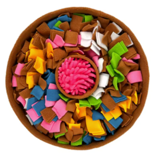 Slow Feeder Bowl for Dogs Mealtime Calming Brain