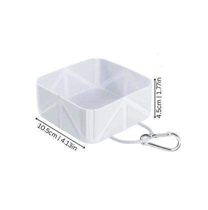 Portable Travel Silicone Water Fountain for Dogs Feed
