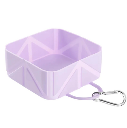 Portable Travel Silicone Water Fountain for Dogs Feed