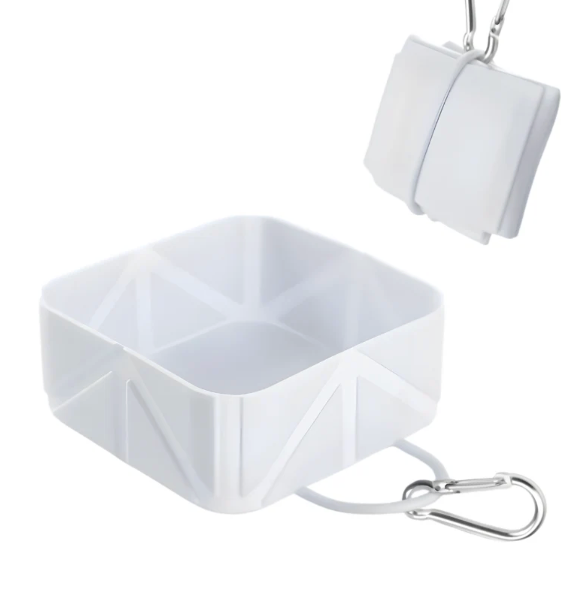 Portable Travel Silicone Water Fountain for Dogs Feed