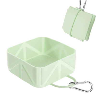 Portable Travel Silicone Water Fountain for Dogs Feed