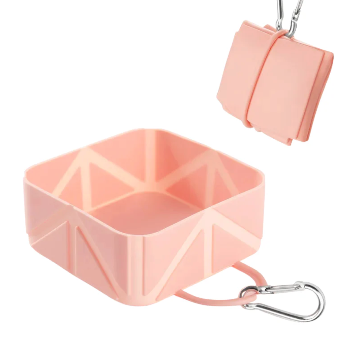 Portable Travel Silicone Water Fountain for Dogs Feed