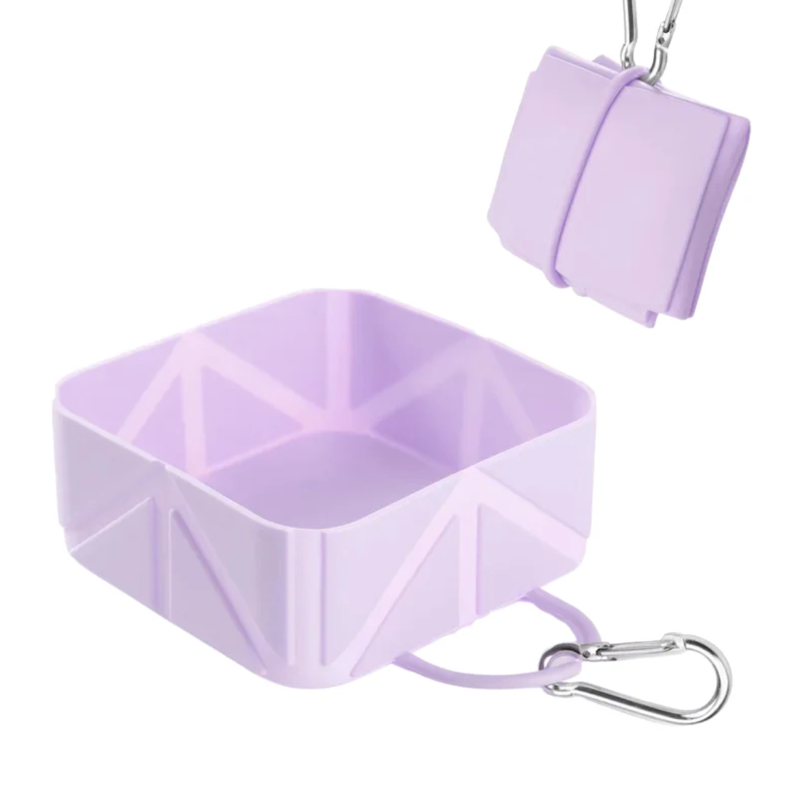 Portable Travel Silicone Water Fountain for Dogs Feed