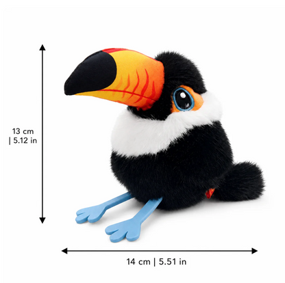 Plush Toy for Cats Touch Activated Bird Trigger