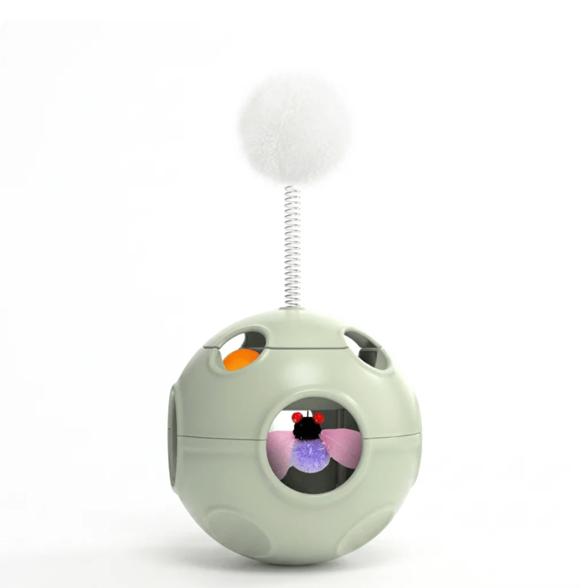 Interactive Wand Teaser for Cats Play Sparks Hunting