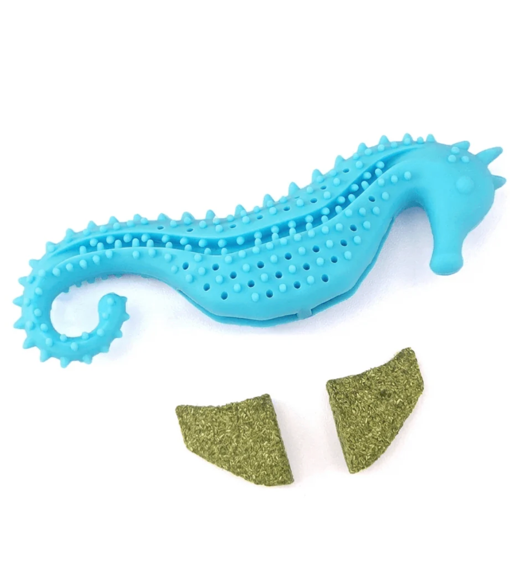 Dental Care Tool for Cats Catnip Chew Encourages