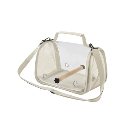 Mesh Carrier Bag for Pets Travel Small Birds