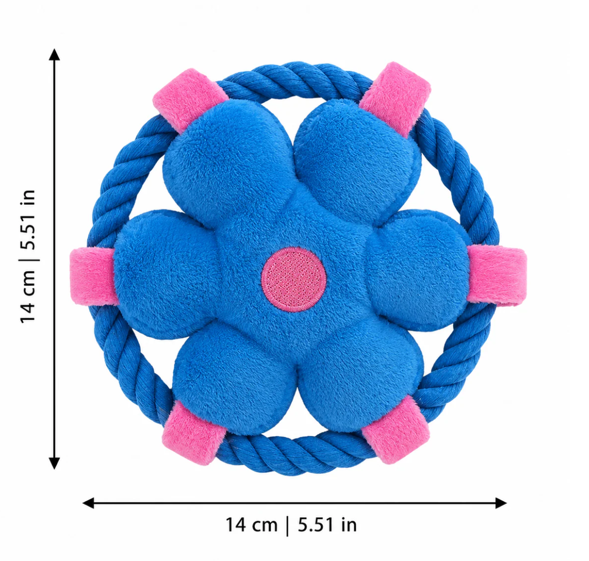 Plush Chew Toy for Dogs Interactive Fetch Soft