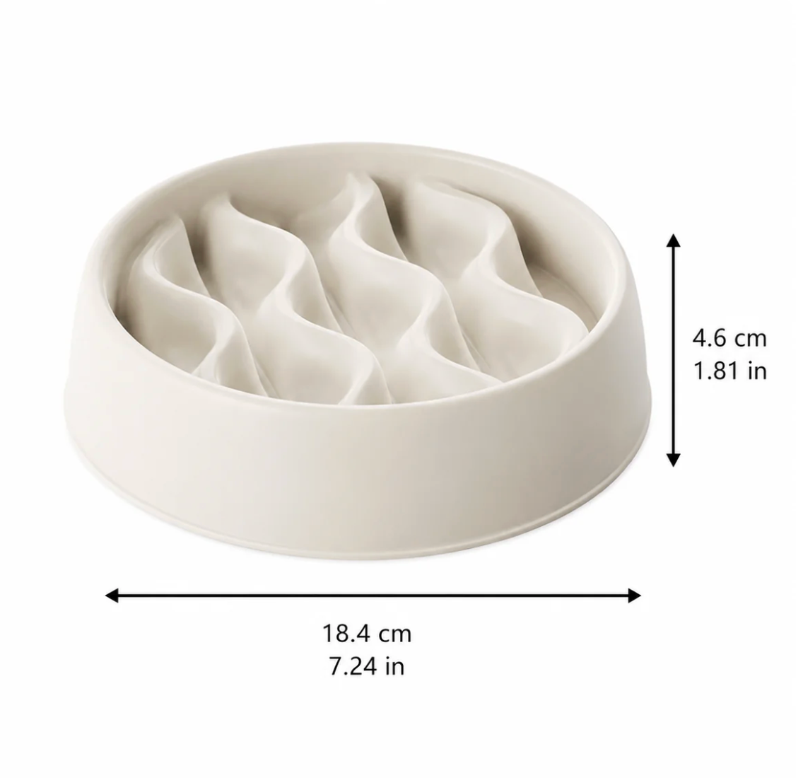 Slow Feeder Bowl for Cats Meal More Encourages