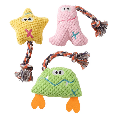 Plush Chew Toy for Dogs Soft Squeaky Premium