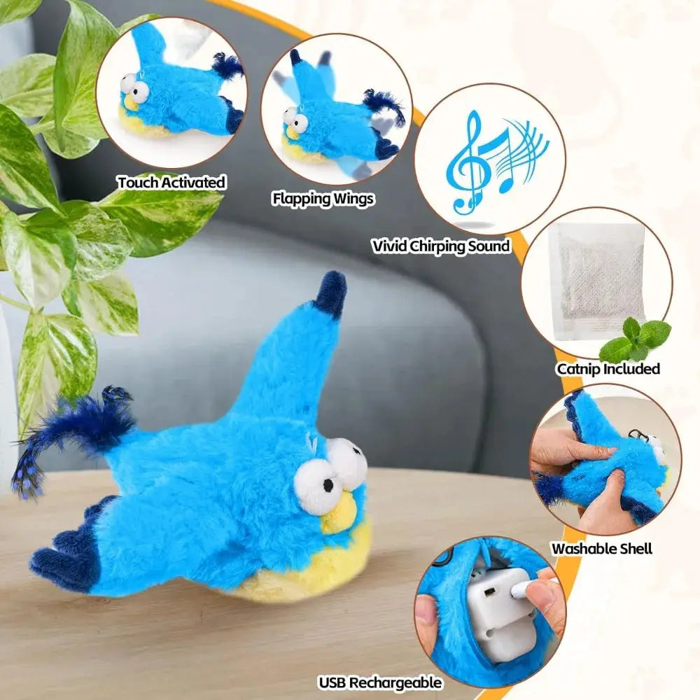 Interactive Rechargeable Toy for Cats Boredom Excitement Adventure