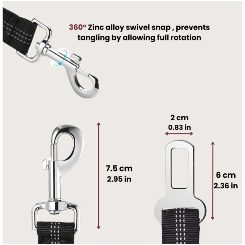 Adjustable Reflective Walking Harness for Cats Taking Road