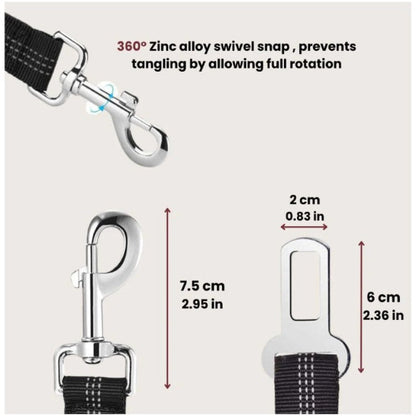 Adjustable Reflective Walking Harness for Cats Taking Road