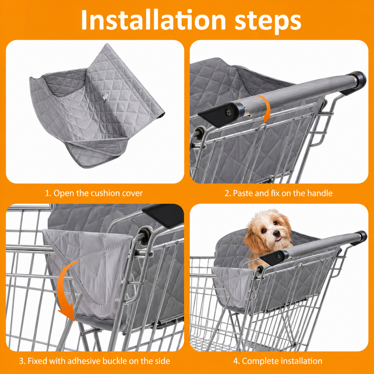 Carrier Bag for Dogs Stress Shopping Errand Cart