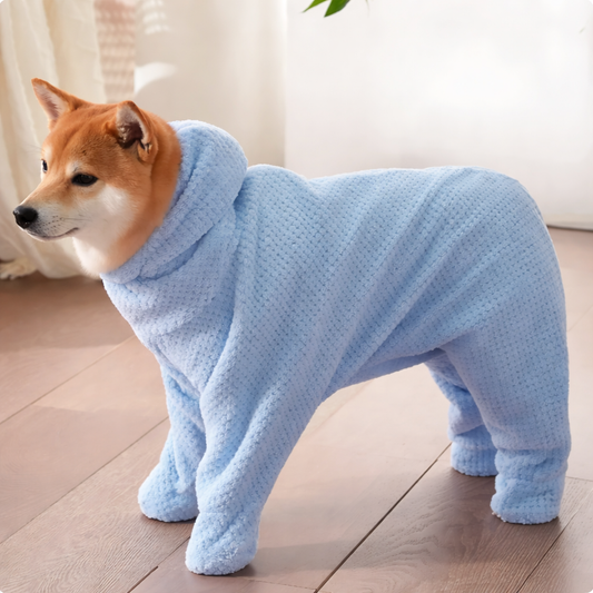 Hooded Drying Towel for Dogs Quick Nanofiber Technology