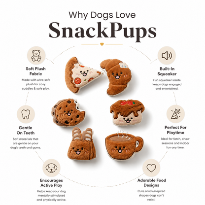 Plush Chew Toy for Dogs Soft Squeaky Toys