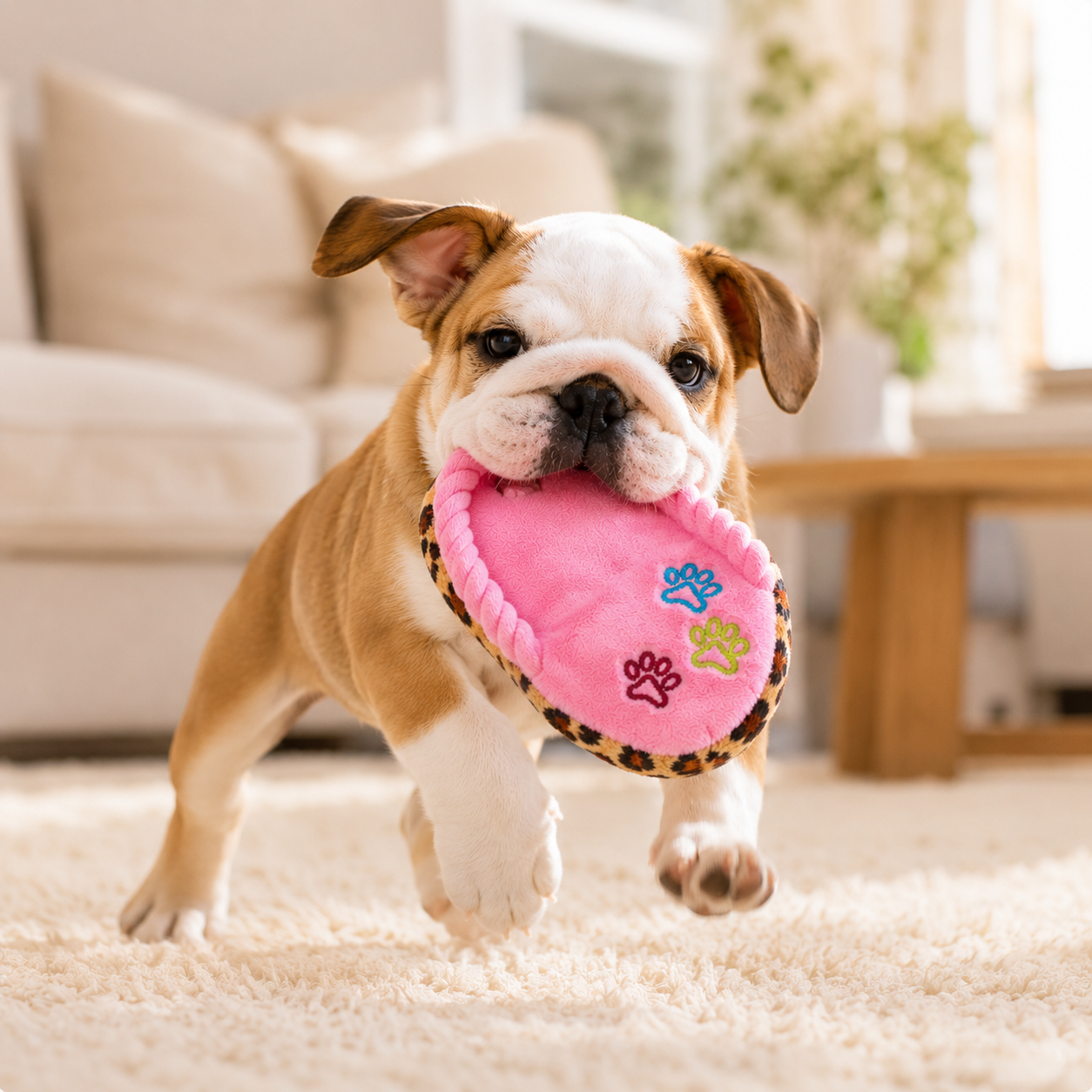 Plush Dental Care Tool for Dogs Cute Carry