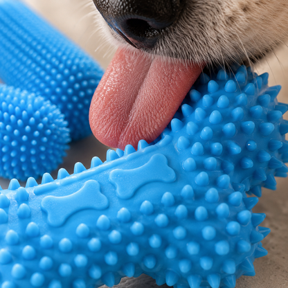 Silicone Massager for Dogs Teeth Cleaner Daily Play