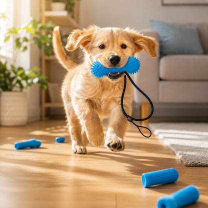 Silicone Massager for Dogs Teeth Cleaner Daily Play