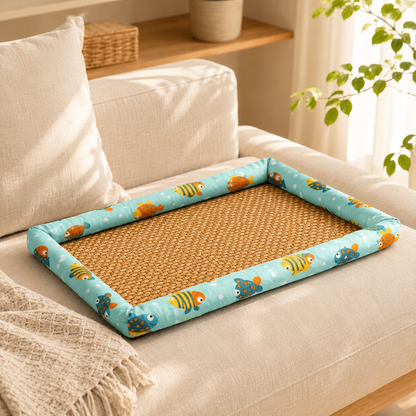 Cozy Bed for Cats & Dogs Help Cool