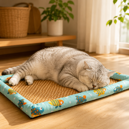 Cozy Bed for Cats & Dogs Help Cool