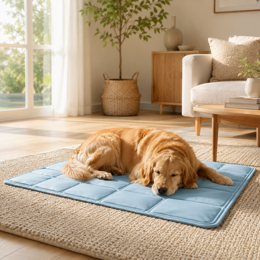 Cozy Bed for Cats & Dogs Help Cool Relaxed