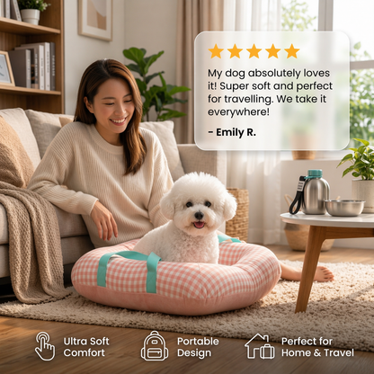 Cozy Plush Bed for Cats & Dogs Spot
