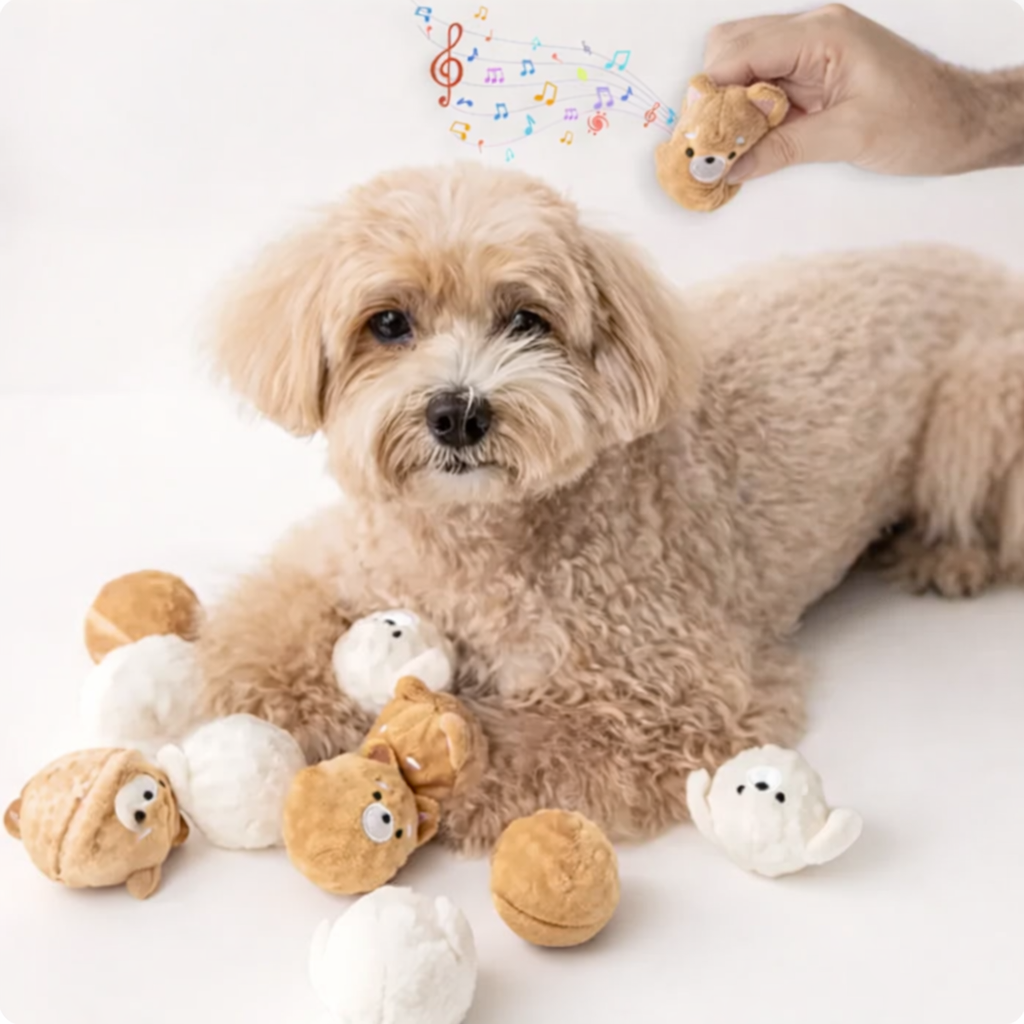 Interactive Plush Dental Care Tool for Cats & Dogs