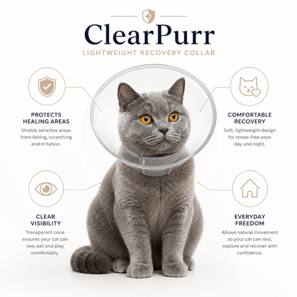 Collar for Cats Support Safer More Recovery Premium