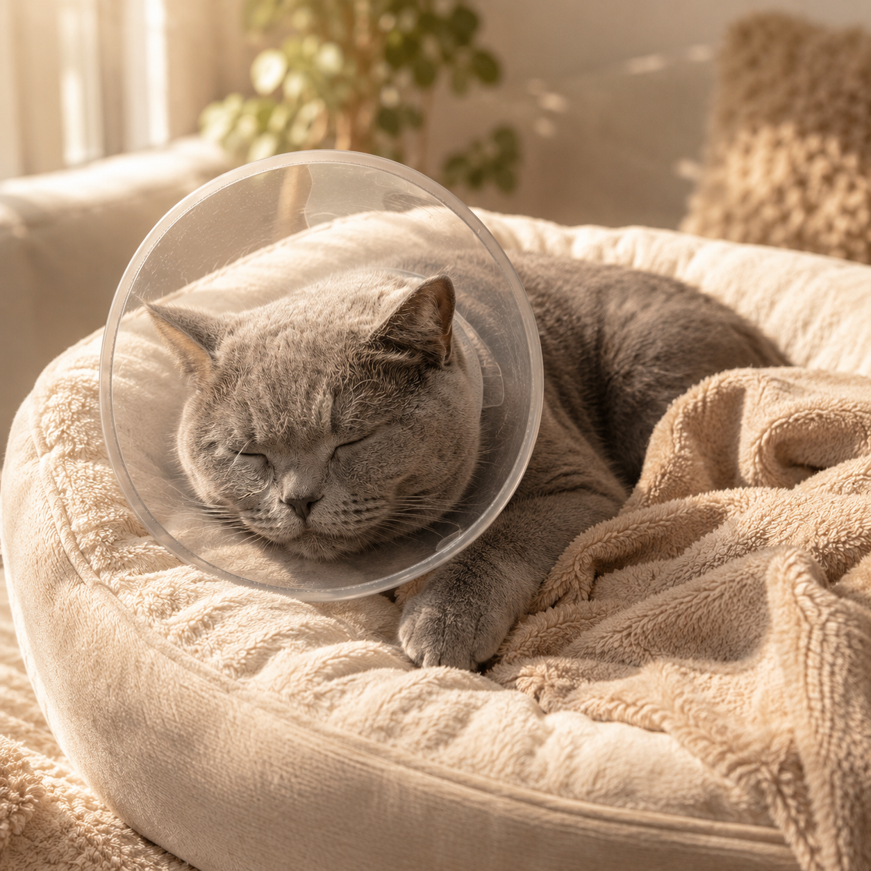 Collar for Cats Support Safer More Recovery Premium