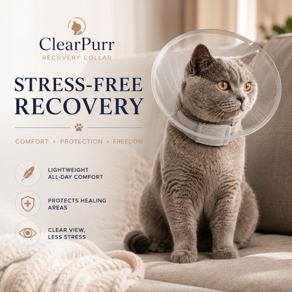 Collar for Cats Support Safer More Recovery Premium