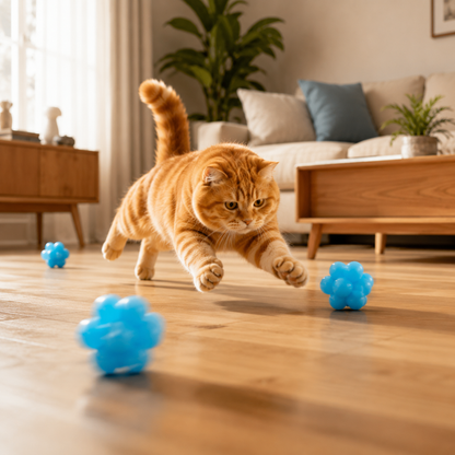 Interactive Ball Toy for Cats Bounce Exciting Chase