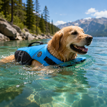 Life Jacket for Dogs Water Adventure Safe Stress