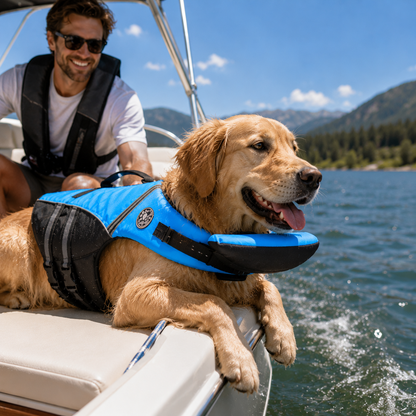 Life Jacket for Dogs Water Adventure Safe Stress