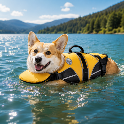 Life Jacket for Dogs Water Adventure Safe Stress
