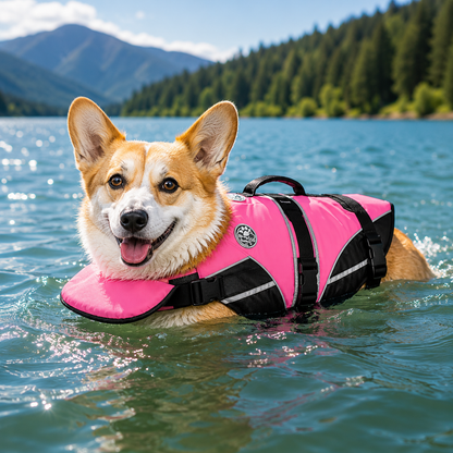 Life Jacket for Dogs Water Adventure Safe Stress