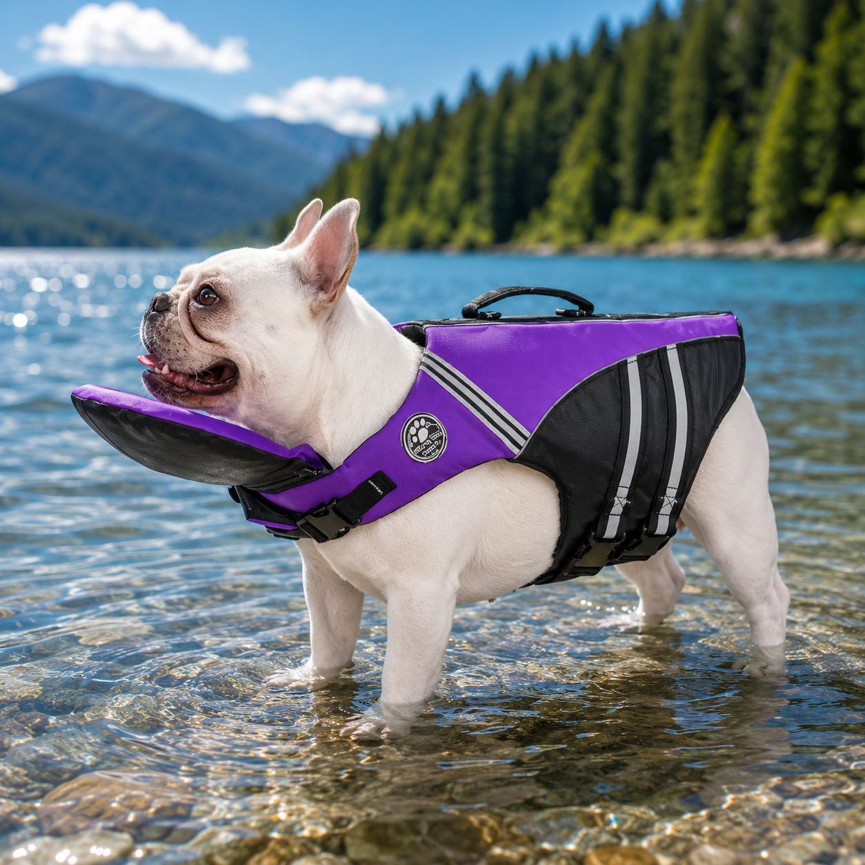 Life Jacket for Dogs Water Adventure Safe Stress