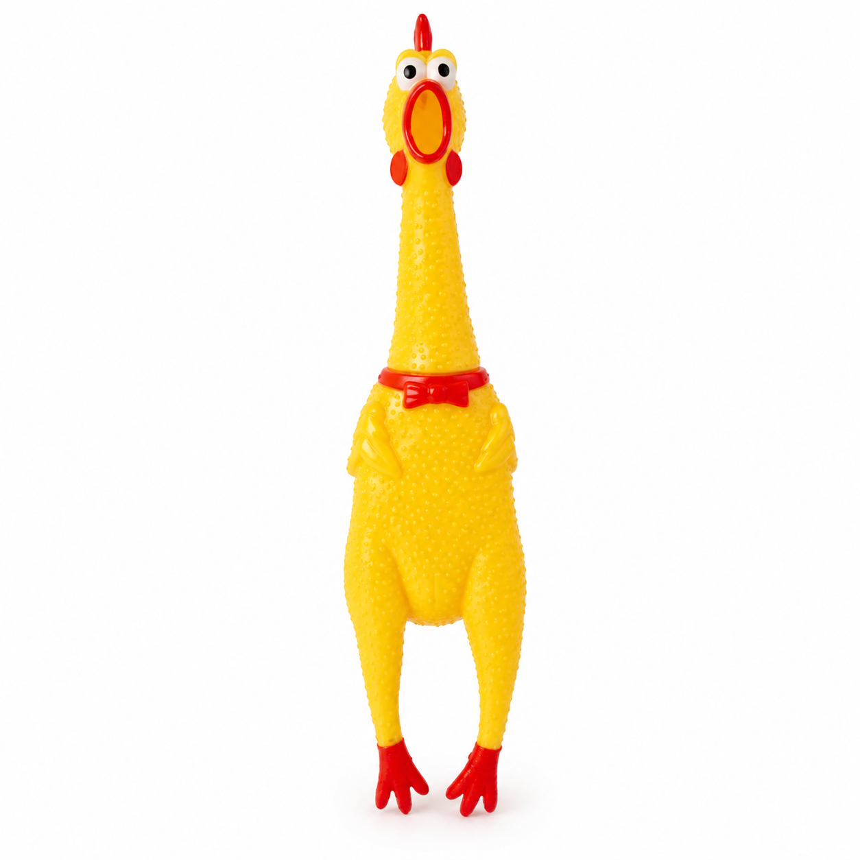 Interactive Rubber Toy for Dogs Play Session Laugh